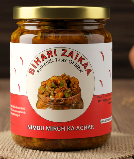 Mirchi Nimbu Achar