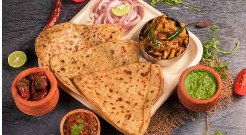 Triangle Paratha with Aaloo